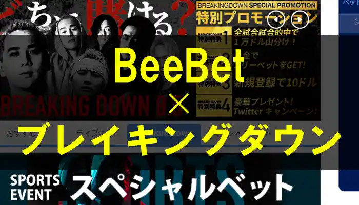 beebetブレイキングダウン