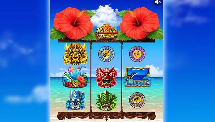 カジノシークレットのスロットランキング2位「Hawaiian Dream」