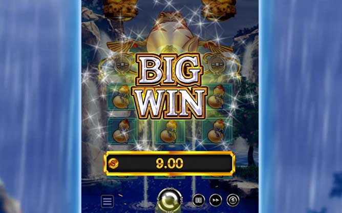 ドリームオブゴールドフリースピンスピンひょうたん揃いのBIGWIN