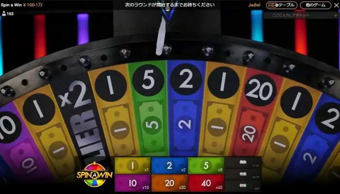 Spin A Winのゲームの流れ03